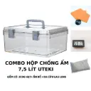 Combo hộp chống ẩm máy ảnh Uteki chính hãng hàng cao cấp nhiều kích thước 2311 -Thể tích 7.5 Lít